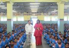 Spiritual Guru Sadhvi Ritambhara Visits KIIT and KISS