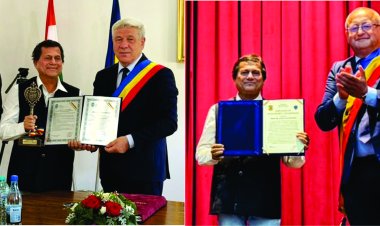 Dr Achyuta Samanta Conferred Honorary Citizenship by Romanian Town, Receives Multiple International Honours