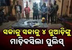 କଲ୍ୟାଣସିଂହପୁର ପୁଲିସ ହାତରେ ଧରାପଡ଼ିଲେ ୪ ଜୁଆଡ଼ି