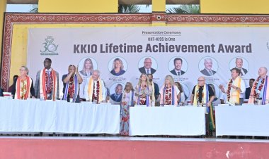 US Senator, Mayors Visit KIIT and KISS  Ten Distinguished Personalities Honoured with KKIO Lifetime Achievement Award   