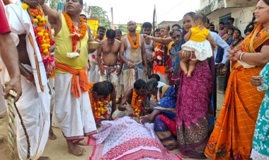*କଣ ଗାଁରେ ଖନ୍ଦାମଡା ଉତ୍ସବ ସମାପନ *