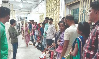 ଭିମ୍‌ସାରରେ ଥମୁନି ରୋଗୀ କଲବଲ: ରକ୍ତ ପରୀକ୍ଷା ପାଇଁ ଦିନ ୧୨ଟା ଯାଏଁ ଉପାସ