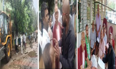 ଦୟାୱେଷ୍ଟ କେନାଲ୍‌ ରୋଡ୍‌ ପ୍ରାଚୀବିହାରରୁ ଜବରଦଖଲ ଉଚ୍ଛେଦ, ମନ୍ଦିର ଉଚ୍ଛେଦକୁ ବିରୋଧ