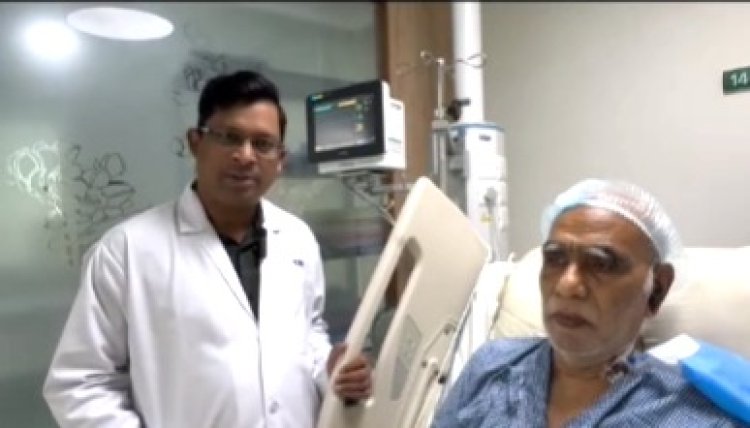 କିମ୍‍ସରେ ୭୨ବର୍ଷୀୟ ବୃଦ୍ଧଙ୍କ କିହୋଲ୍‍ ବାଇପାସ୍‍ ଅସ୍ତ୍ରୋପଚାର