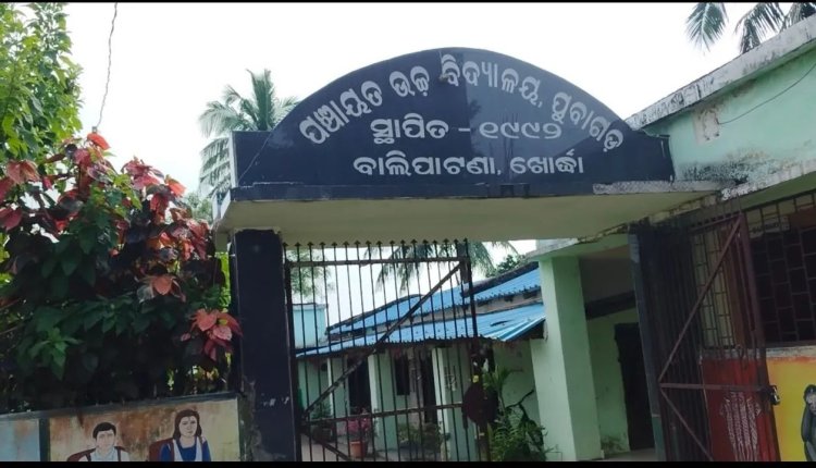 ହାଇସ୍କୁଲରେ କଳାକନା ବୁଲେଇଲେ ଚୋର