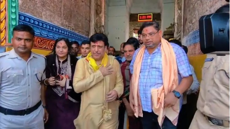  ମହାପ୍ରଭୁଙ୍କ ସୁନାବେଶ ଦର୍ଶନ କଲେ ବଲିଉଡ୍‌ ଷ୍ଟାର ଗୋବିନ୍ଦା