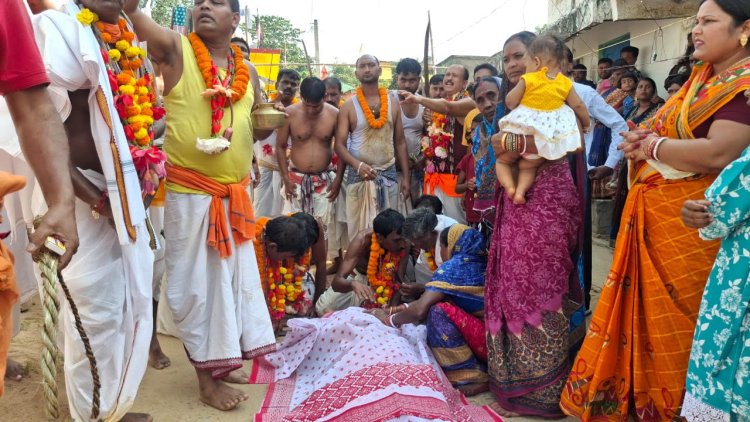 *କଣ ଗାଁରେ ଖନ୍ଦାମଡା ଉତ୍ସବ ସମାପନ *