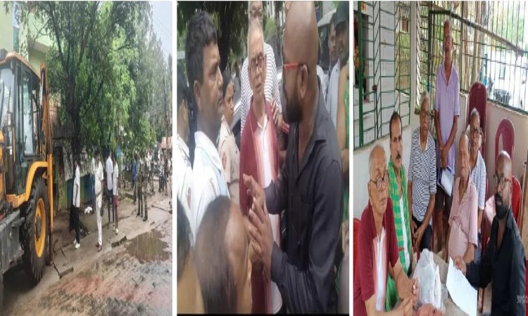 ଦୟାୱେଷ୍ଟ କେନାଲ୍‌ ରୋଡ୍‌ ପ୍ରାଚୀବିହାରରୁ ଜବରଦଖଲ ଉଚ୍ଛେଦ, ମନ୍ଦିର ଉଚ୍ଛେଦକୁ ବିରୋଧ